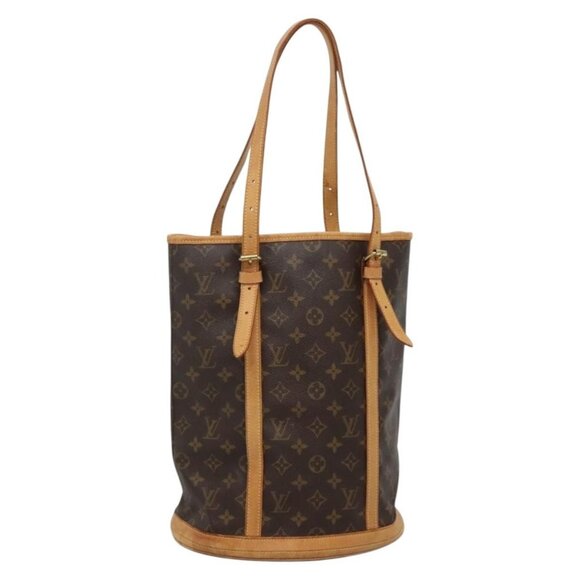 LOUIS VUITTON Monogram Bucket GM Shoulder Bag M42236 LV Auth 132767 - Picture 1 of 16